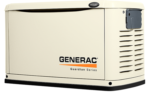 Natural or LP gas generator 13kW Guardian Series